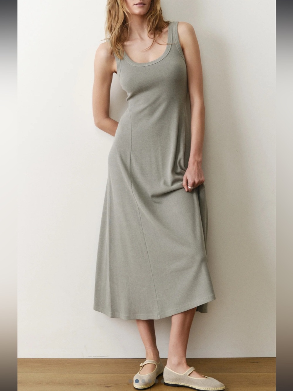 NWT Marine Layer Lexi dress in shade forest medium